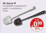 WC-Bürste von  im aktuellen V-Markt Prospekt für 0,89 €