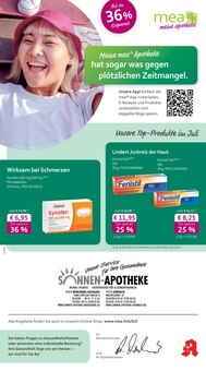 Aktueller mea - meine apotheke Prospekt "Unsere Juli-Angebote" für Würzburg Aktueller mea - meine apotheke Prospekt für Würzburg mit Seiten