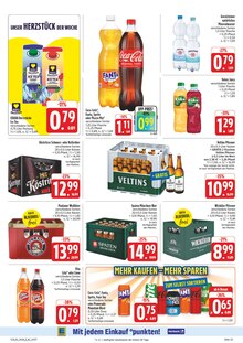 Cola im aktuellen EDEKA Prospekt (Freiberg) Cola im EDEKA Prospekt "Wir lieben Lebensmittel!" mit 40 Seiten (Freiberg)