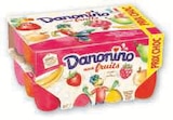 Fromage frais aux fruits prix choc - DANONINO dans le catalogue Hyper U