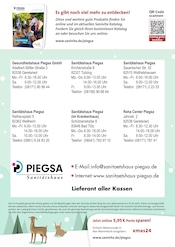 Aktueller Sanitätshaus Piegsa GmbH Prospekt mit Bier, "Schenken Sie Gesundheit!", Seite 6