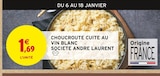 Promo Choucroute cuite au vin blanc à 1,69 € dans le catalogue Intermarché Super à Objat