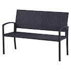 Outsunny Gartenbank schwarz Stahl B/H/L: ca. 60x87x122 cm im POCO Prospekt Outsunny Gartenbank schwarz Stahl B/H/L: ca. 60x87x122 cm von im aktuellen POCO Prospekt für 82,99 €