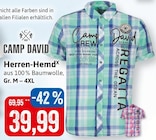Herren-Hemd im Angebot bei Kaufhaus Stolz in Neubrandenburg Herren-Hemd Angebote von Camp David bei Kaufhaus Stolz Neubrandenburg für 39,99 €
