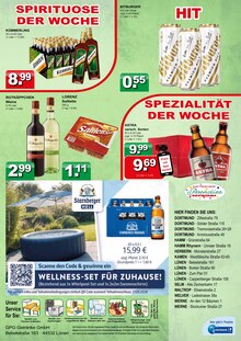 Bitburger im aktuellen Getränke Paradies Prospekt (Unna) Bitburger im Getränke Paradies Prospekt "DIE GETRÄNKEKÖNNER" mit 4 Seiten (Unna)