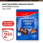 Aktuelle Lebkuchen Angebote bei GLOBUS in Rostock Aktuelles Gefüllte Lebkuchen-Herzen Angebot bei GLOBUS in Rostock ab 2,69 €