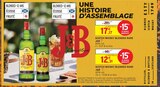Scotch Whisky Blended Rare - J&B - Intermarché Hyper Scotch Whisky Blended Rare - J&B à 12,31 € dans le catalogue Intermarché Hyper