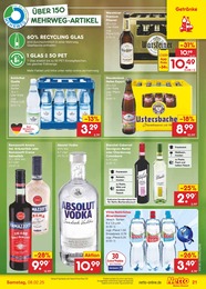 Netto Marken-Discount Wasser im Prospekt 