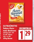 Sahne-Karamell-Bonbons von Gut&Günstig im aktuellen EDEKA Prospekt
