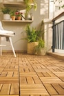 Holzfliesen von LIVARNO home für 17,99 € bei Lidl im Angebot Holzfliesen von LIVARNO home im aktuellen Lidl Prospekt