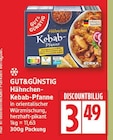 Hähnchen-Kebab-Pfanne von Gut&Günstig für 3,49 € bei EDEKA im Angebot Hähnchen-Kebab-Pfanne von Gut&Günstig im aktuellen EDEKA Prospekt