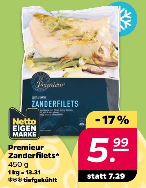 Zanderfilets