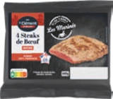 Promo 4 STEAKS DE BŒUF MARINÉS à 6,49 € dans le catalogue Aldi à Vidauban