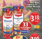 Wiener, Frankfurter Art oder Geflügel-Würstchen bei E center im Dinslaken Prospekt für 3,33 €