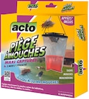 Piège mouches Maxi Captures - ACTO en promo chez Weldom Piège mouches Maxi Captures - ACTO dans le catalogue Weldom