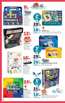 Promotion Scrabble dans le prospectus Hyper U, valable du 20/10/2026 au 06/12/2026 Promo Scrabble dans le catalogue Hyper U du moment à la page 66