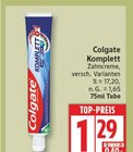 Komplett Zahncreme von Colgate im aktuellen EDEKA Prospekt
