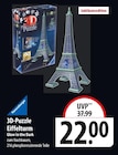 Ravensburger 3D-Puzzle Eiffelturm Angebote bei famila Nordost Norderstedt für 22,00 €