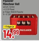 Münchner Hell von Paulaner im aktuellen Trinkgut Prospekt für 14,99 €
