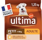 Croquette Chien Mini Adulte - ULTIMA en promo chez Supermarchés Match Roubaix à 2,15 €