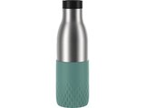 N31106 Bludrop Sleeve Trinkflasche Edelstahl/Grün von EMSA im aktuellen MediaMarkt Saturn Prospekt für 19,99 €