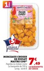 Morceaux choisis de poulet Paprika - Maitre Coq en promo chez Super U Morceaux choisis de poulet Paprika - Maitre Coq dans le catalogue Super U