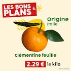 Clémentine feuille en promo chez So.bio Clémentine feuille dans le catalogue So.bio