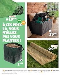 Prix et réduction Gazon Synthétique dans le prospectus Gifi en cours Offre Gazon Synthétique dans le catalogue Gifi du moment à la page 10
