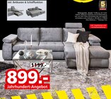 Polstergarnitur Bronko im aktuellen Segmüller Prospekt