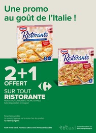 Prix et réduction Pizza surgelée dans le prospectus Carrefour Proximité en cours Offre Pizza surgelée dans le catalogue Carrefour Proximité du moment à la page 6