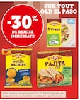 -30% de remise immédiate sur tout old el paso - OLD EL PASO dans le catalogue U Express