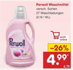 Waschmittel Angebote von Perwoll bei Netto Marken-Discount Konstanz für 4,99 €