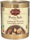 Promo Petit salé aux lentilles cuisinées à 6,30 € dans le catalogue Supermarchés Match à Wasselonne