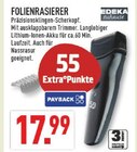 FOLIENRASIERER im Angebot bei Marktkauf in Dülmen FOLIENRASIERER Angebote von EDEKA zuhause bei Marktkauf Dülmen für 17,99 €
