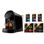 Machine à espresso L'Or Barista Piano noir - PHILIPS en promo chez Carrefour Asnières-sur-Seine à 59,99 €