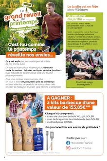 Prospectus Weldom à Giscaro, "Le grand réveil de printemps Petits travaux à prix frais !", 16 pages de promos valables du 12/03/2025 au 01/04/2025