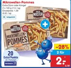 Mikrowellen-Pommes Angebote von Snack Master bei Netto Marken-Discount Dachau für 2,00 €