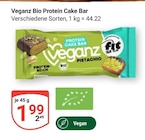 Bio Protein Cake Bar im Angebot bei GLOBUS in Erlangen Bio Protein Cake Bar Angebote von Veganz bei GLOBUS Erlangen für 1,99 €