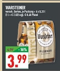 Pilsener Mild-Hopfig Angebote von Warsteiner bei Marktkauf Recklinghausen für 3,99 €