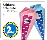 Faltbare Schultüte Angebote bei TEDi Völklingen für 2,00 €