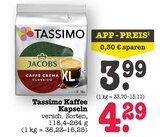 Tassimo Kaffee Kapseln im Angebot bei E center in Frankfurt Tassimo Kaffee Kapseln Angebote von Jacobs bei E center Frankfurt für 3,99 €