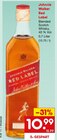 Red Label Angebote von Johnnie Walker bei Netto Marken-Discount Mülheim für 10,99 €