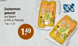 Zuckermais gekocht von  im aktuellen V-Markt Prospekt für 1,49 €