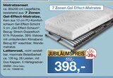 Matratzenset im Möbel Inhofer Prospekt Matratzenset von im aktuellen Möbel Inhofer Prospekt für 398,00 €