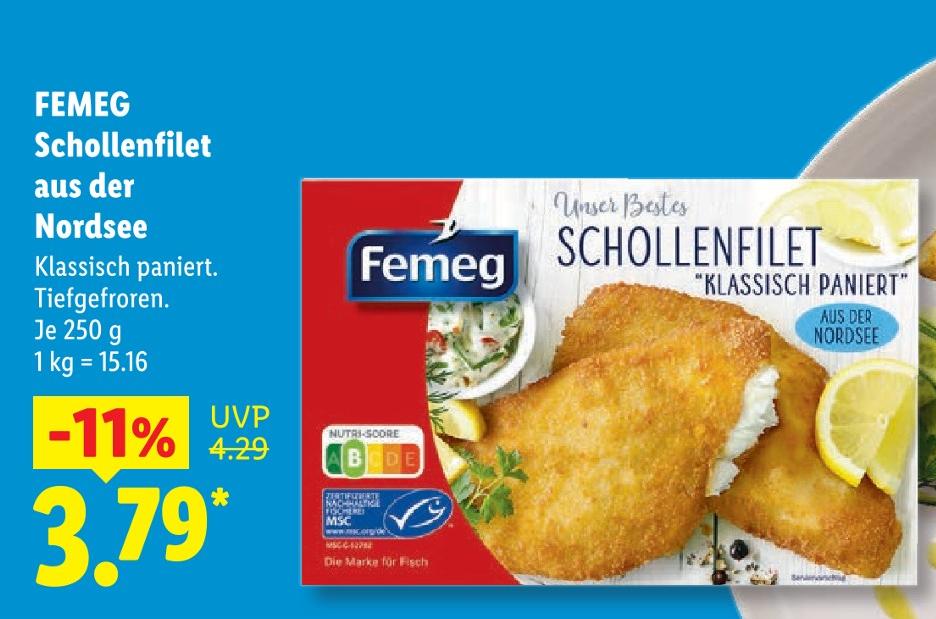 Schollenfilet aus der Nordsee