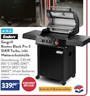 Gasgrill Boston Black Pro 3 SIKR Turbo, inkl. Wetterschutzhülle Angebote von Enders bei ALDI Nord Magdeburg für 339,00 €