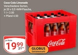 Coca-Cola im Angebot bei GLOBUS in Wadgassen Coca-Cola Angebote bei GLOBUS Wadgassen für 19,99 €