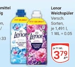 Aktuelle Lenor Angebote bei GLOBUS in Leipzig Aktuelles Weichspüler Angebot bei GLOBUS in Leipzig ab 3,79 €