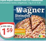 Steinofen Pizza Angebote von Wagner bei GLOBUS Weinheim für 1,59 €