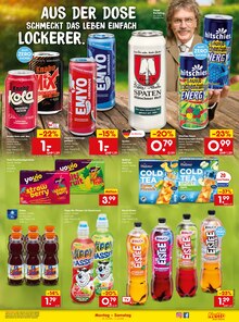 Cola im aktuellen Netto Marken-Discount Prospekt (Ulm) Cola im Netto Marken-Discount Prospekt "Aktuelle Angebote" mit 53 Seiten (Ulm)
